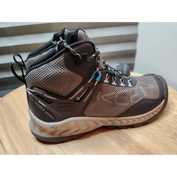 Keen Nxis Evo Mid Waterproof | Women's size 9 Magnet / Ipanema - Picture 2 of 13